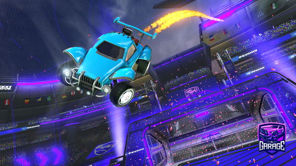 A Rocket League car design from Sputchy