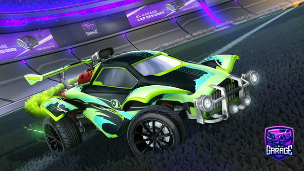 A Rocket League car design from rZeKka