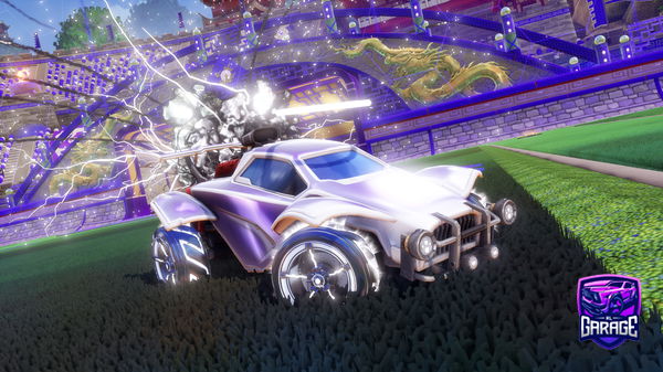 A Rocket League car design from LastGemini