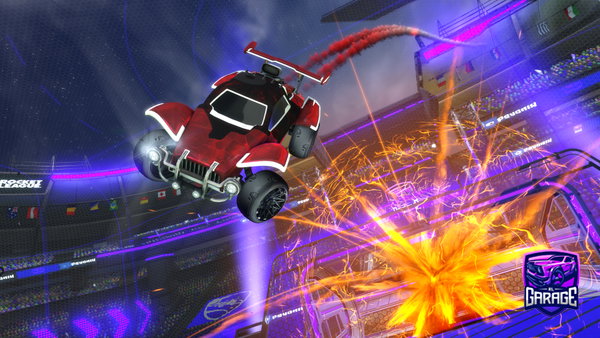 A Rocket League car design from traviscotch