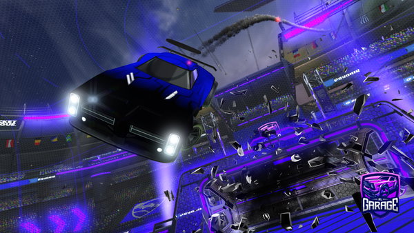 A Rocket League car design from articnight