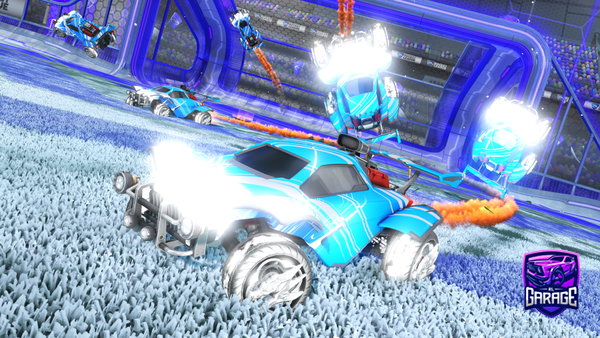 A Rocket League car design from Symptix