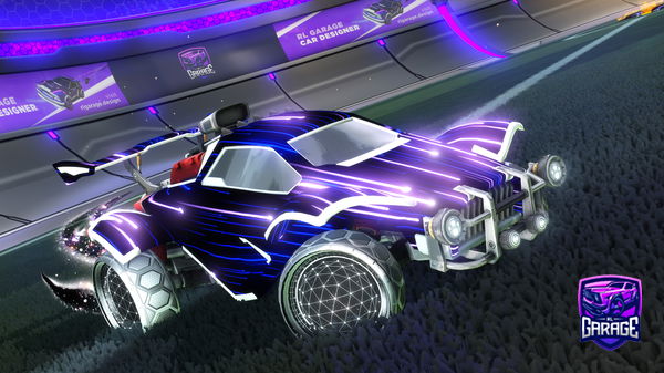 A Rocket League car design from cfergs103