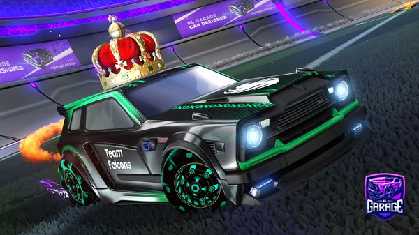 A Rocket League car design from ABDULLAH287