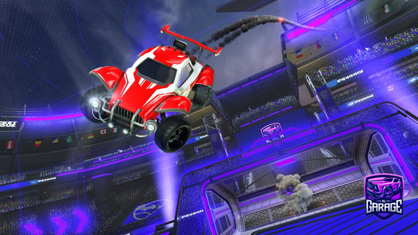 A Rocket League car design from Eastcoastmurr24