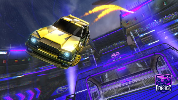A Rocket League car design from Vybes_bailey
