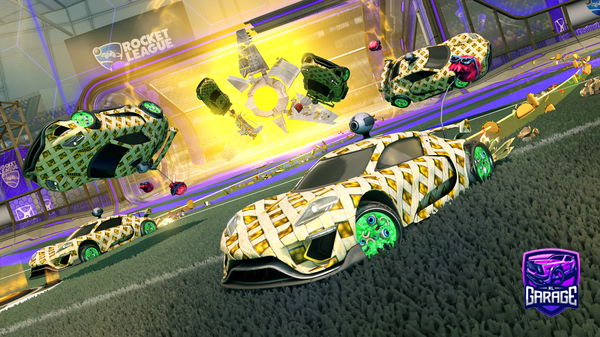 A Rocket League car design from MyPersonalDumpster