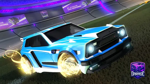 A Rocket League car design from Unicron2