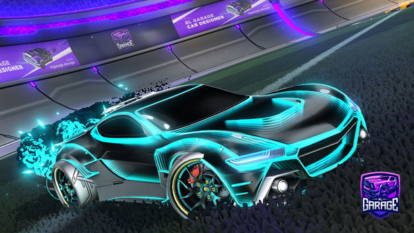 A Rocket League car design from Lexa_S78