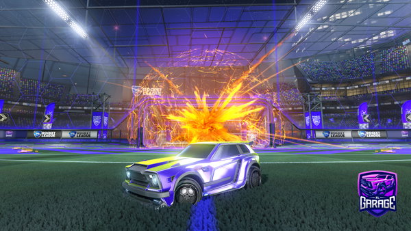 A Rocket League car design from Juct_charly