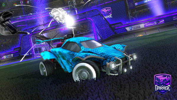 A Rocket League car design from daniboysuii
