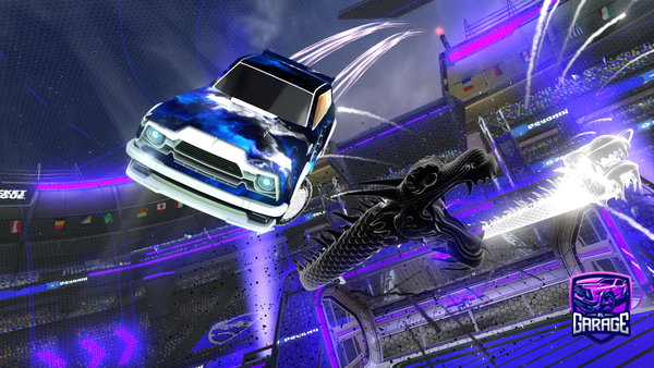 A Rocket League car design from Einfach_D4WID