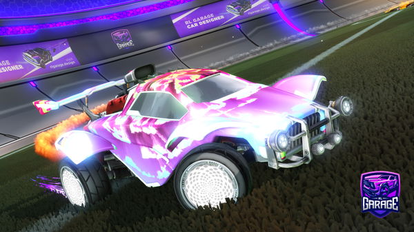 A Rocket League car design from Nickxy_17