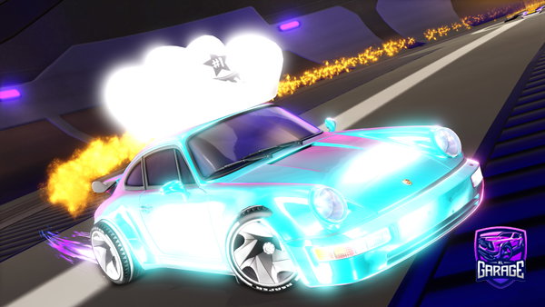 A Rocket League car design from Alphxzx