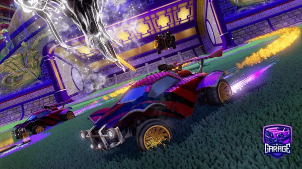 A Rocket League car design from ExotikFrost