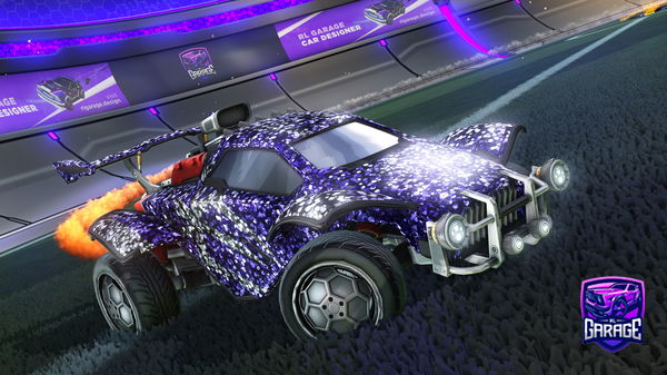 A Rocket League car design from Poweredplayer