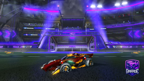 A Rocket League car design from McLarenpro