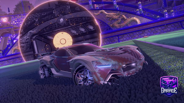 A Rocket League car design from fc47