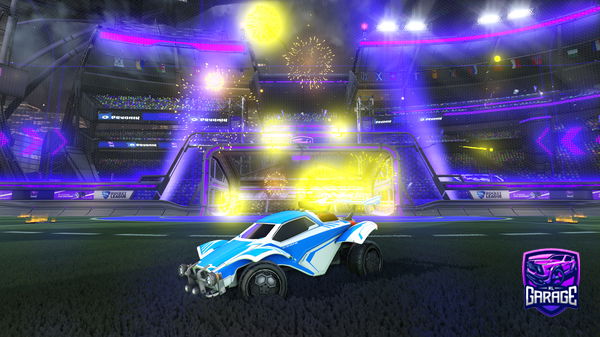 A Rocket League car design from PikaCon3480