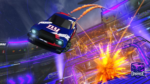 A Rocket League car design from Rz_Psycho7