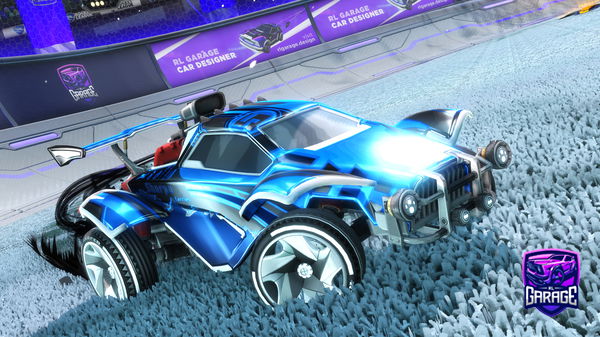 A Rocket League car design from xYousha