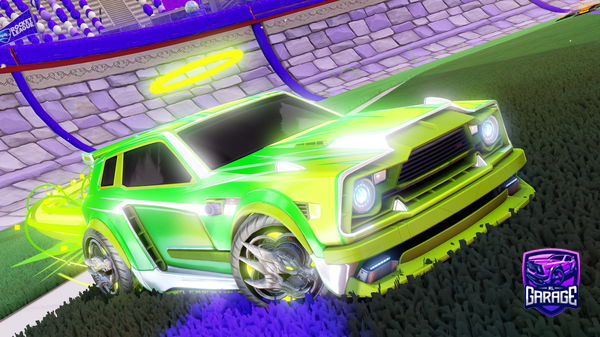 A Rocket League car design from Mally123