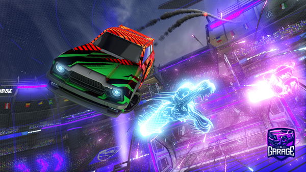 A Rocket League car design from Skill_Master08