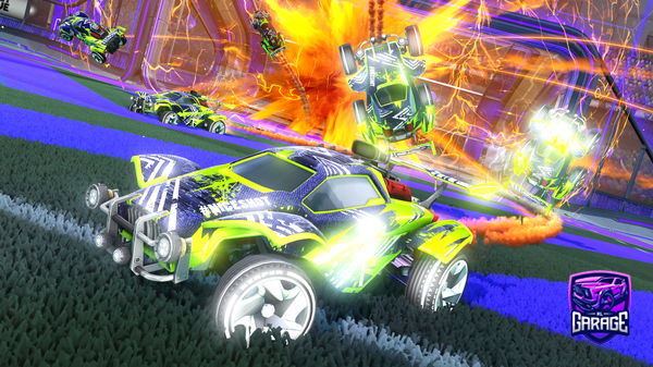 A Rocket League car design from ludwz