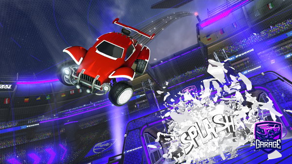 A Rocket League car design from landofif