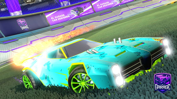 A Rocket League car design from ESpeed2017