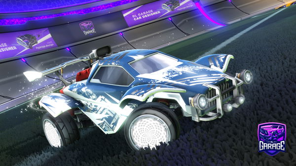 A Rocket League car design from Tommygun1235446