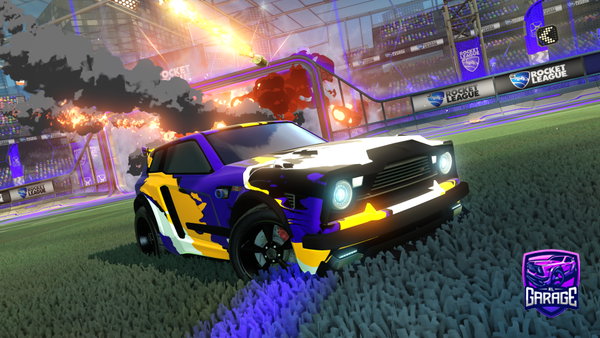 A Rocket League car design from Lionex_