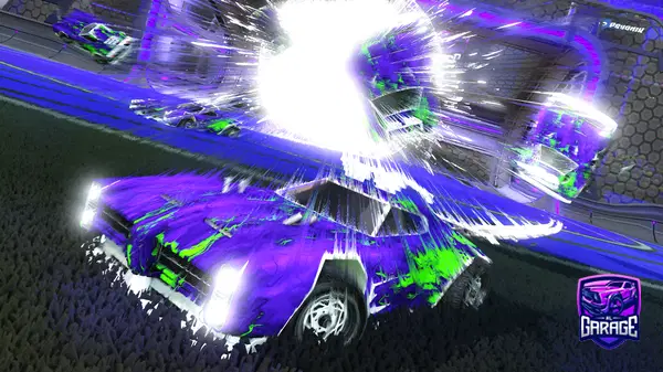 A Rocket League car design from RadPokemon