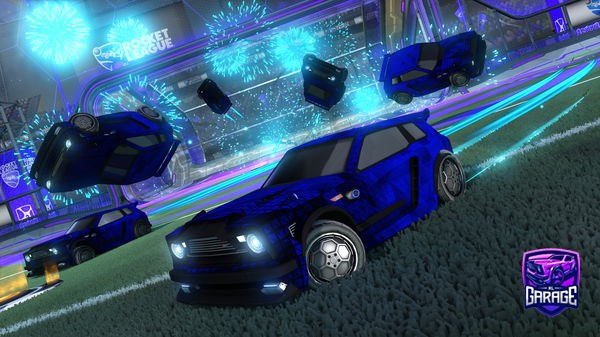 A Rocket League car design from P4nd4393