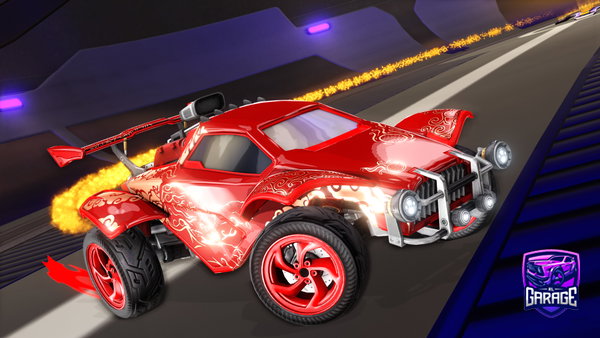 A Rocket League car design from Tokyo_Vo