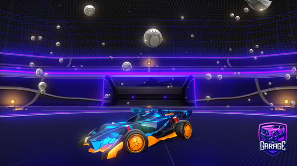 A Rocket League car design from Kaasstef