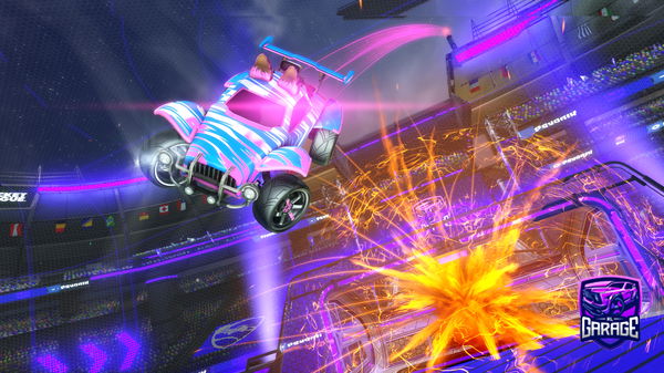 A Rocket League car design from cat_hallucinations