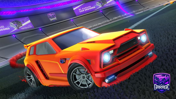 A Rocket League car design from StingyHornet