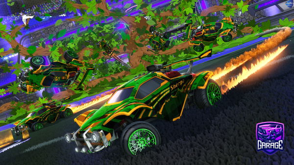 A Rocket League car design from gaberizi