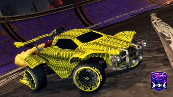 A Rocket League car design from qSupporter