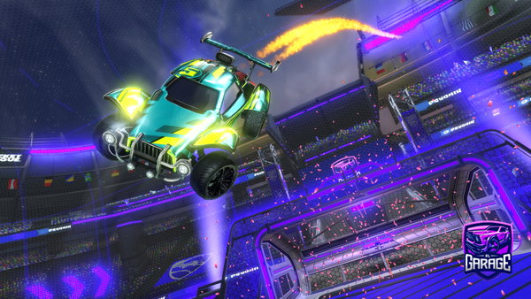 A Rocket League car design from muchtarrl
