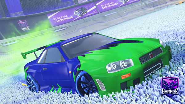A Rocket League car design from Slipknot6