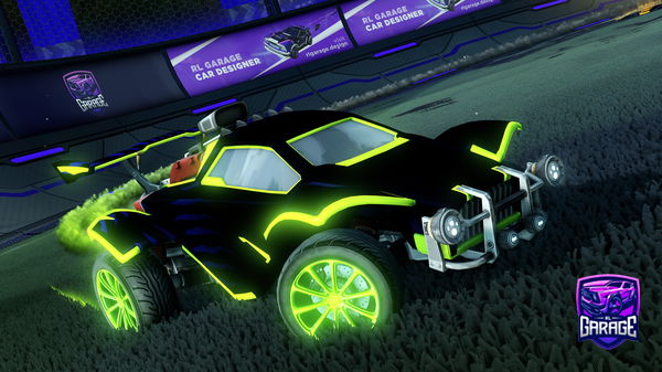 A Rocket League car design from wowMicky