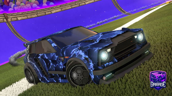 A Rocket League car design from Ferni15