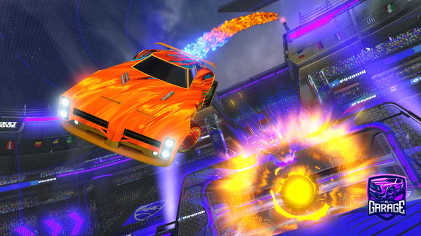 A Rocket League car design from rRhHeEtTtT17