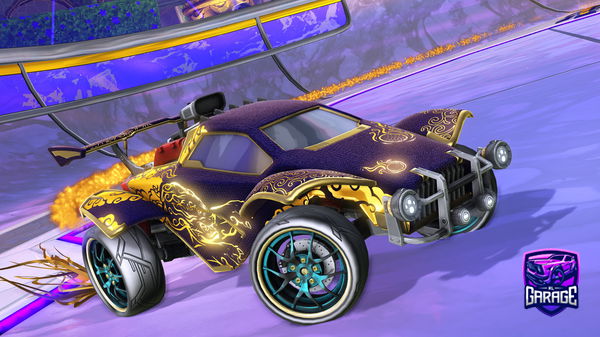 A Rocket League car design from DARKRAGE37