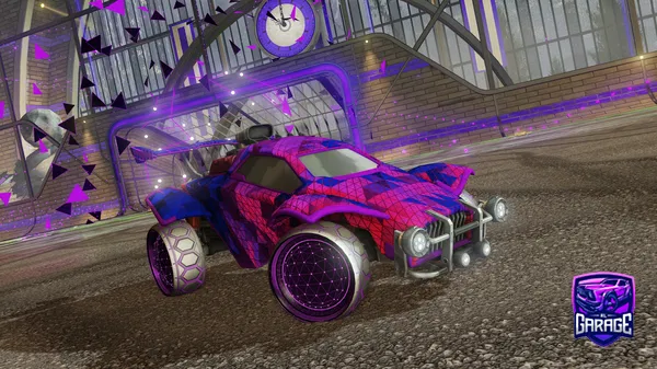 A Rocket League car design from ShadowFox001