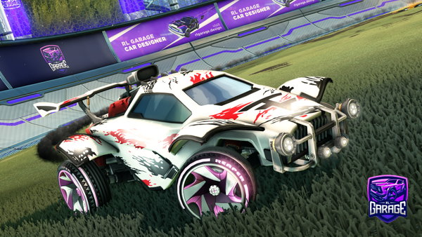 A Rocket League car design from Klvfth