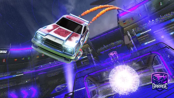 A Rocket League car design from Artomer