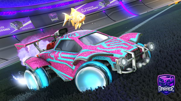 A Rocket League car design from MoistBrownie
